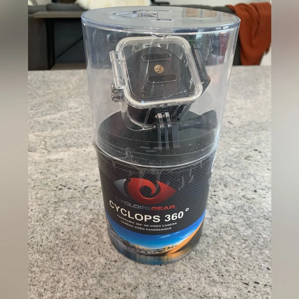 Cyclops 360 mountable video camera